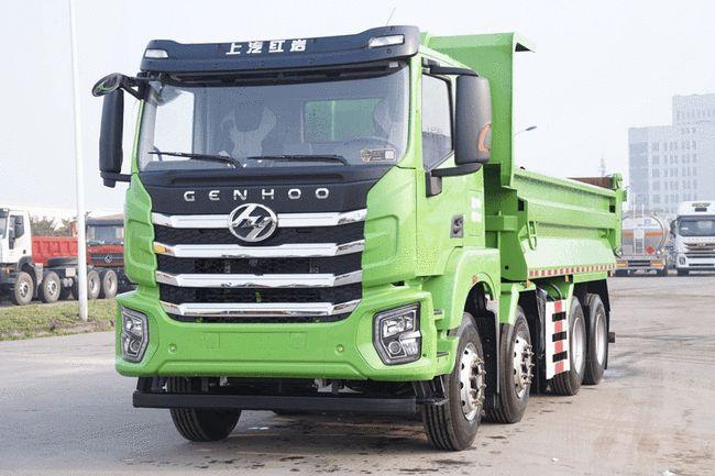 城建渣土运输用什么车上汽红岩国六自卸车值得关注