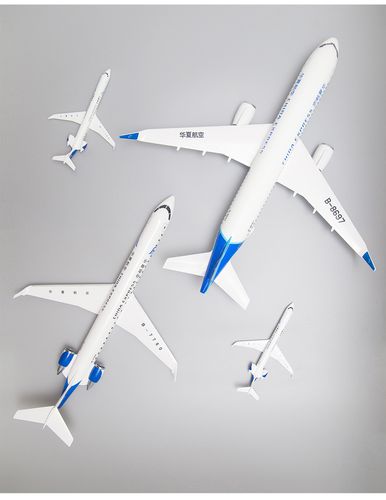 华夏航空飞机模型a320(48cm)