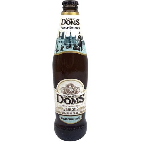 乌克兰进口啤酒多玛斯迷尼香小麦白啤酒500ml20瓶装多姆斯