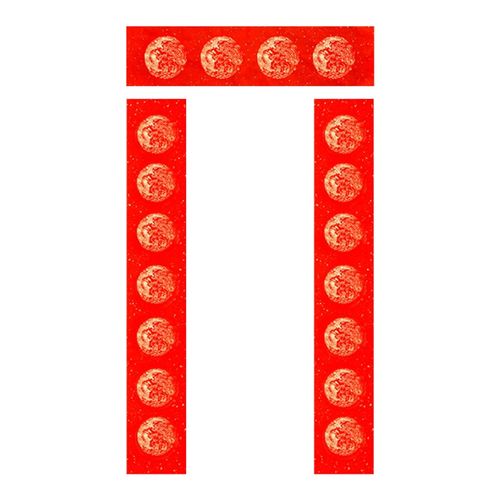 张小凤 对联纸春联纸新年春节门联万年红宣纸福字斗方红纸手写空白七