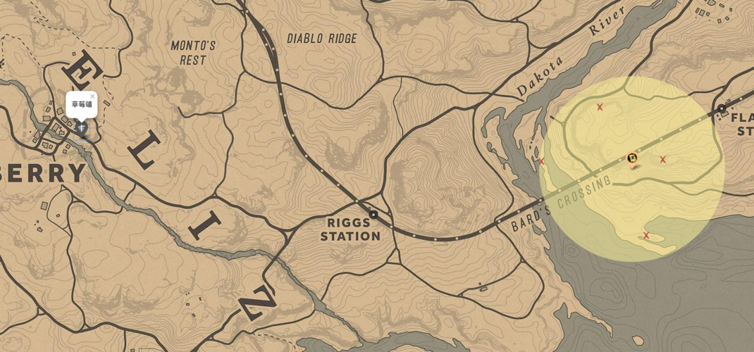 荒野大镖客2救赎 藏宝图攻略 地点