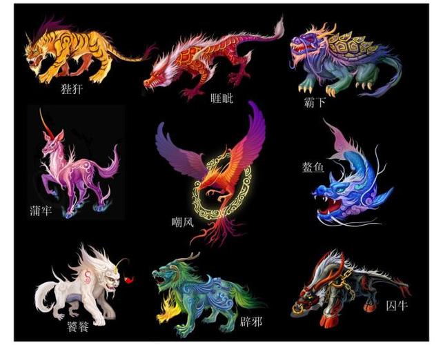 说法简述  九个儿子分别为 