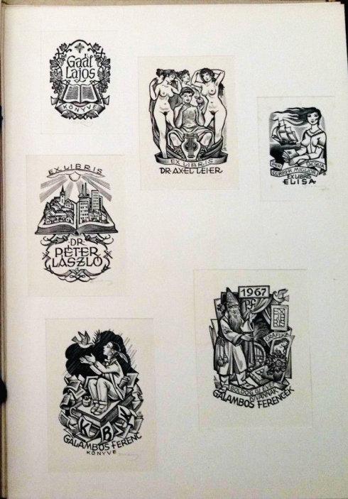 [转载]新藏品--istvan drahos藏书票