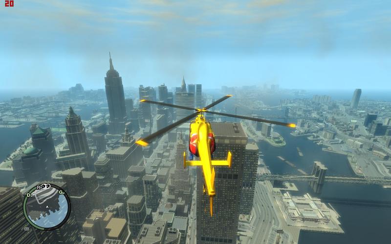 gta4 地图全景图.高处不胜寒啊!冷哦.