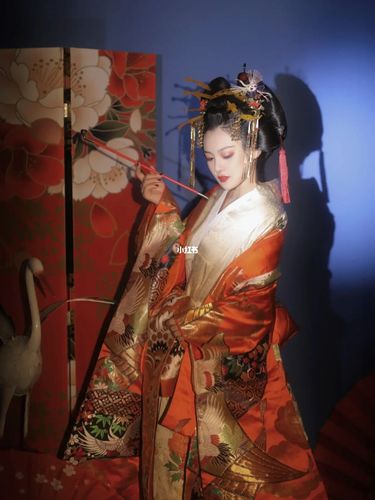 花魁参上!_花魁艺伎妆_摄影_写真