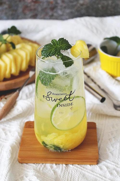 【我的夏日饮品之:"黑凤梨"冰咖啡】