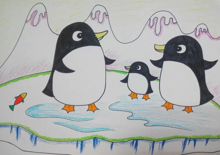 动物儿童画图片推荐