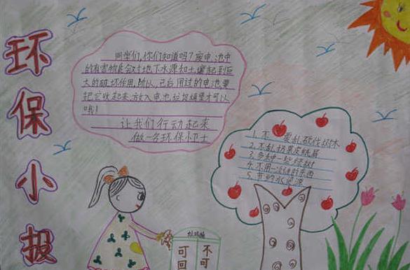 关于保护地球的手抄报内容图片欣赏