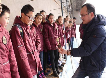 开封市求实中学学生走进我院开展社会实践活动