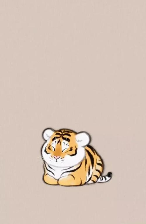 虎年就要用可爱的萌虎王壁纸