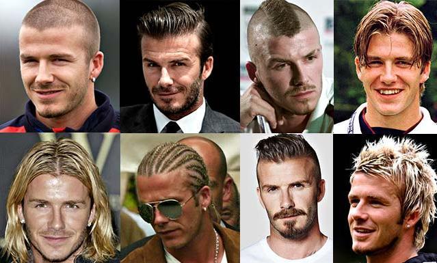 46岁贝克汉姆颜值又变帅了!和儿子比发型,如今头发量变稀疏!