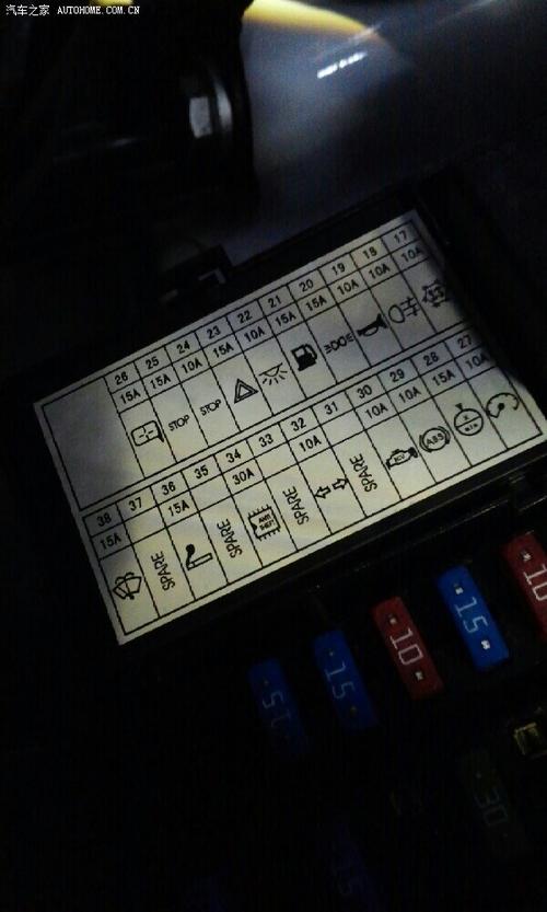 16 奇瑞qq/qq3/qq6论坛 哪个是后挡风玻璃加热保险丝,我的保险盒怎么