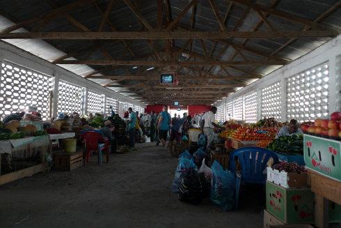 坦桑尼亚游之达市菜市场
