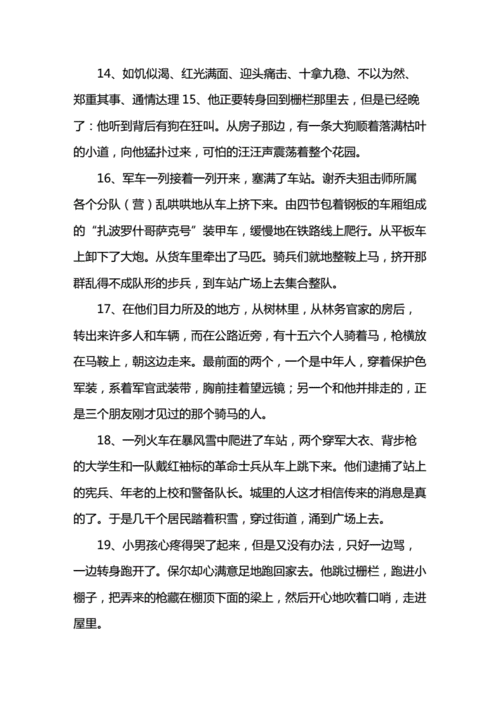 《钢铁是怎样炼成的》好词好句(摘录).doc 8页