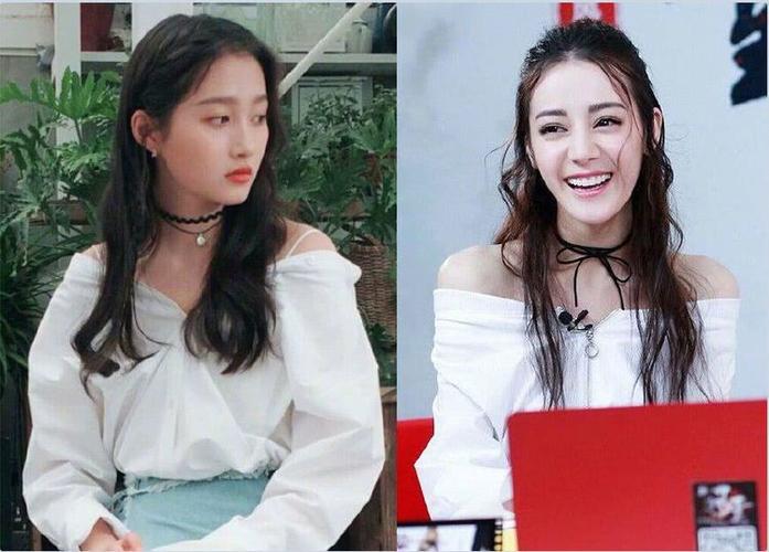 然而关晓彤和迪丽热巴两人却形成了鲜明的对比.