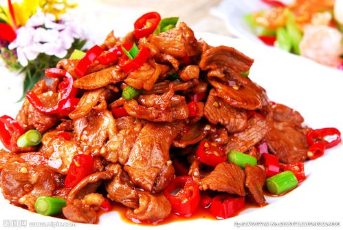 干锅小炒鸵鸟肉图片