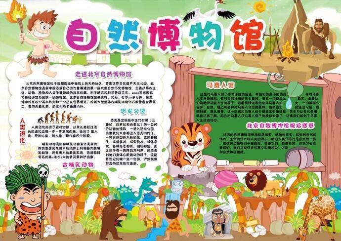 博物馆日手抄报图片大全