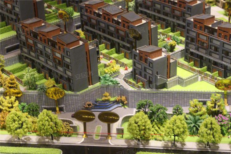 济南万科翡翠山语-沙盘图(45) - 济南安居客