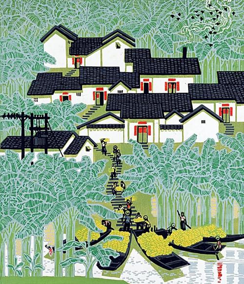 推荐当代版画大家-冯兆平