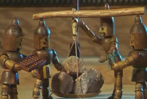 曹冲称象今天我们就再来温故下这片木偶动画