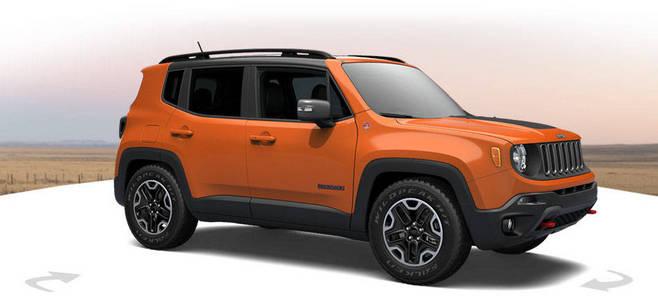 2016 jeep renegade - 4x4 capable suv