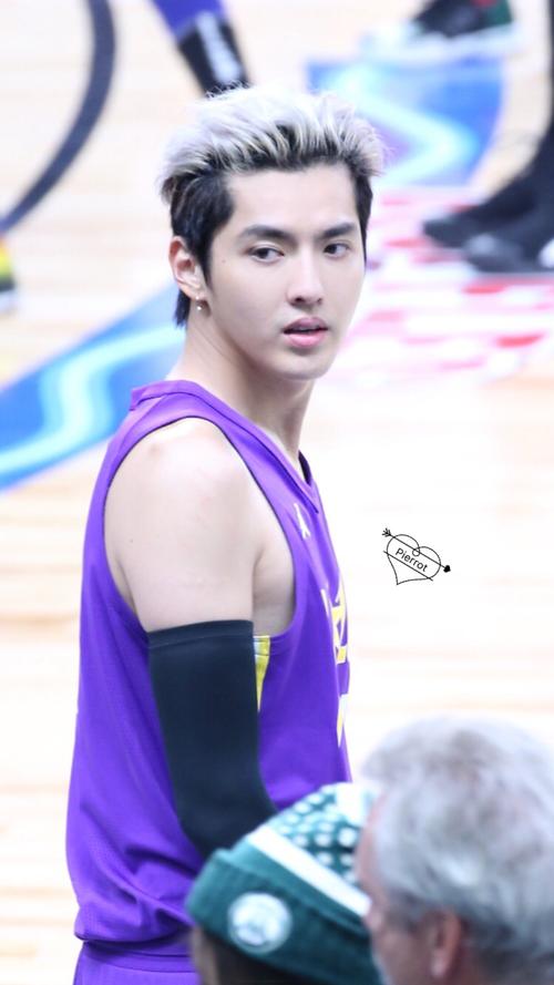 吴亦凡 kris 天神 帝宝 盛世美颜 行走的画报 撕漫男 180217 nba