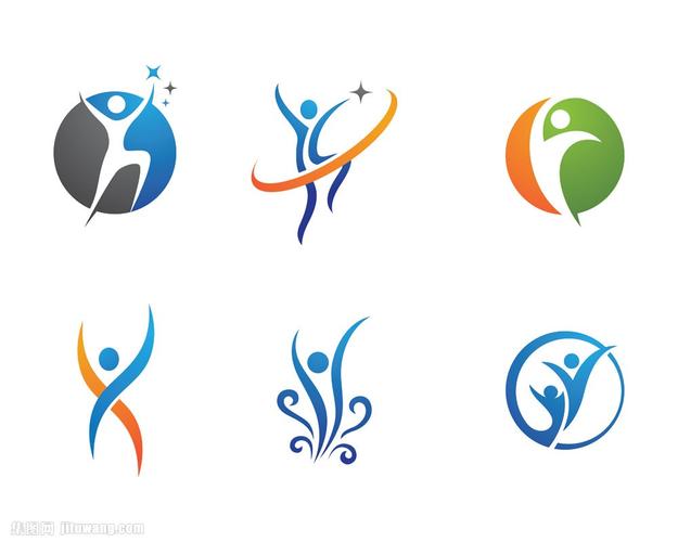 健身运动标志设计