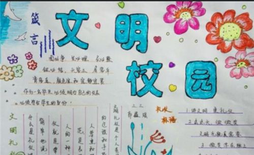 手抄报 其它手抄报 《创意美观难忘的学校生活手抄报模板》正文 校园