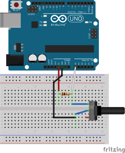 arduino bluetooth gloves voltage divider circuit diagram