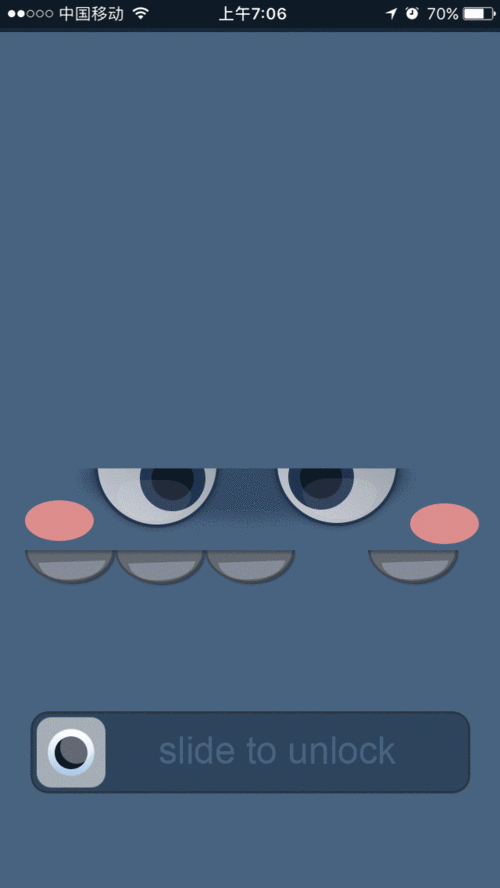 小怪兽锁屏