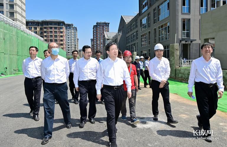 王东峰在雄安新区调研检查