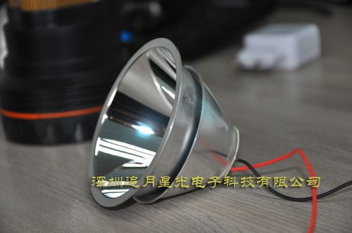 头灯手电筒手提灯反光杯 反光碗 暖光黄光 4300k t6 xml2发光组件