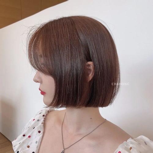 简单精致,主要是瘦脸关注《发型图片库》,天天分享好发型韩式波波头