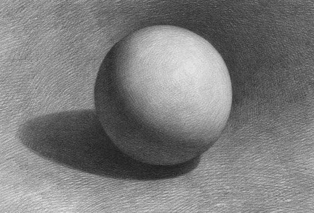 石膏几何体素描作品欣赏 适合素描初学者