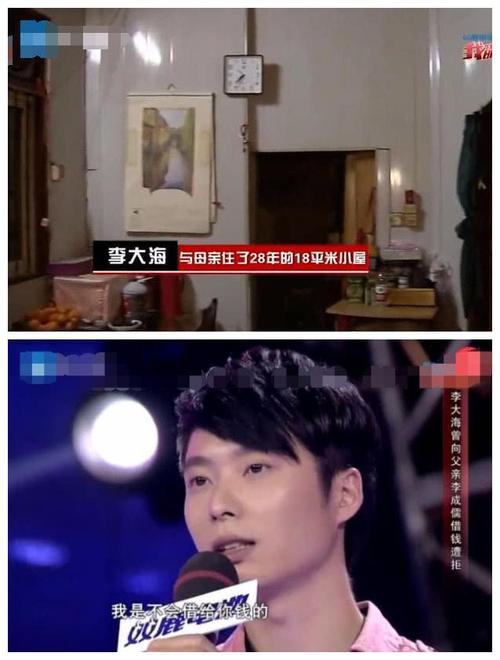 原创李大海爸爸身价过亿住故宫旁自己却跟妈妈住18平米出租屋