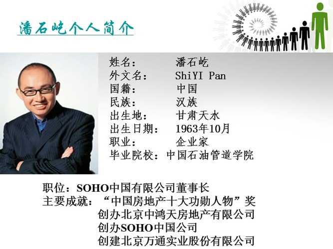 人物介绍之潘石屹soho
