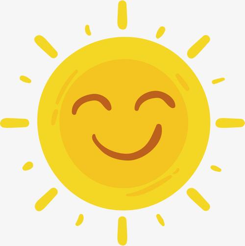 卡通太阳矢量图下载