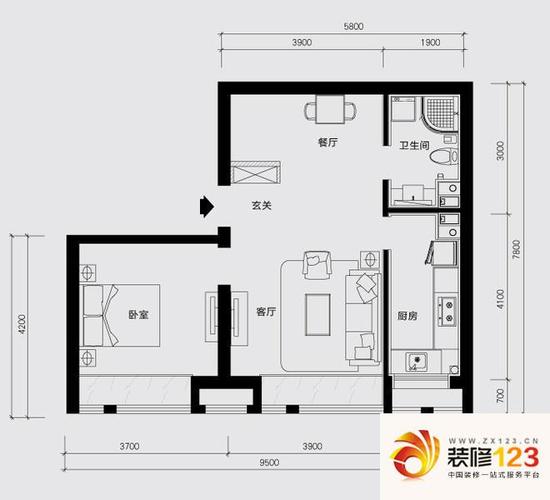 颐和星海c1-2-3#户型图