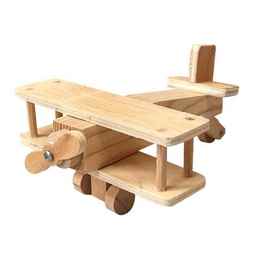 木工儿童diy材料幼儿园手工拼装模型飞机汽车模型制作