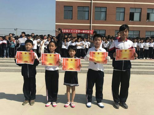 乐陵市杨安镇大王小学第一届体育艺术节