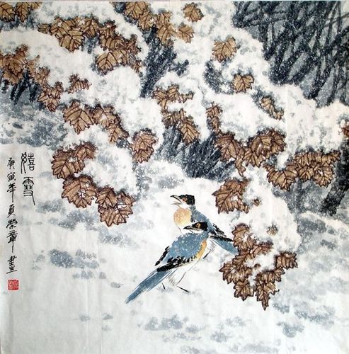 静悟澄怀 顺笔游心 ～著名画家贾荣章先生 国画作品欣赏