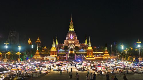 景洪第一景——告庄西双景_风景_poco摄影,云南,景洪