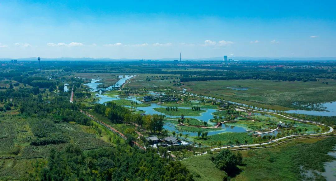 山西长治壮美太行漳泽湖国家城市湿地公园