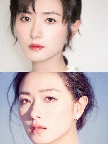 万茜的正面与侧面判若两人?