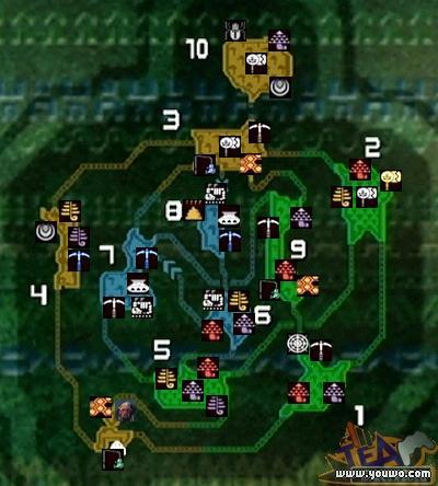 怪物猎人2采集地图全解?