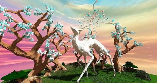 单身久了看只鹿也眉清目秀 《我的世界》活不过3秒的精灵鹿
