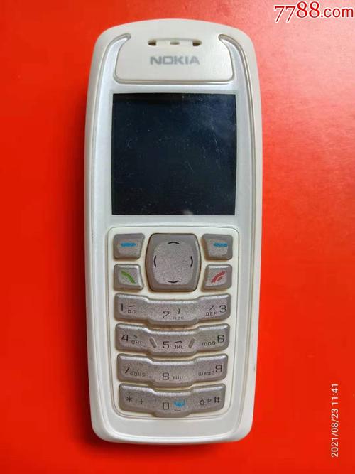 nokia诺基亚3100手机好使原装电池一块含64k如意通手机卡小巧精致
