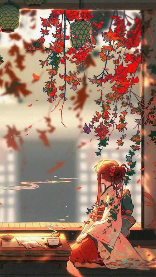 古风动漫风景人物壁纸