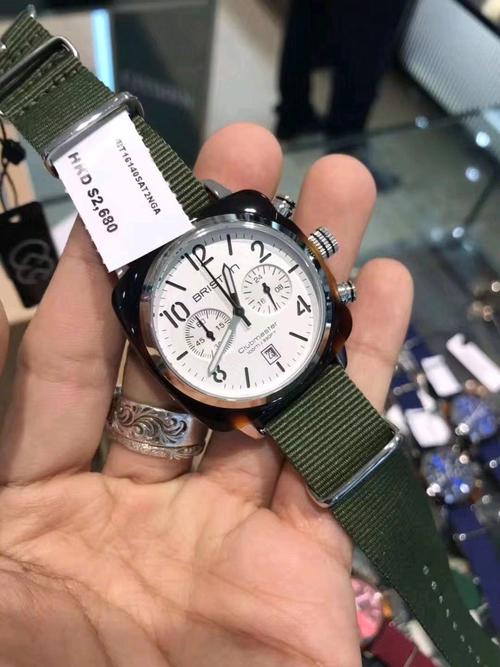 热卖法国正品代购briston手表女周冬雨同款布里斯顿情侣石英计时男表