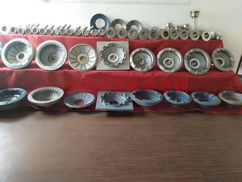 冲三钻商用厨房炉具配件燃气灶高效节能环保五金猛火炉不锈钢炉头